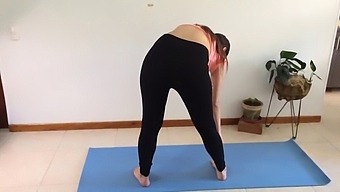 Step-Sister And I Get Naughty During Yoga Session