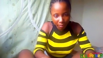 African-American Teen Gives Oral Pleasure And Receives Oral Ejaculation