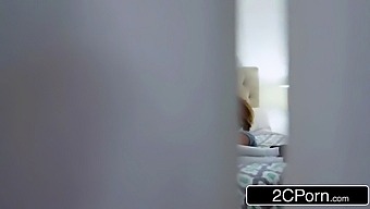 Black Teen Osa Lovely Gets Her Big Natural Tits And Nipples Spanked In A Hot Threesome