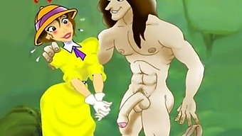 Tarzan And Jane'S Wild Group Sex Session