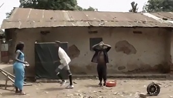 Adnane'S Big Cock Goes To Africa