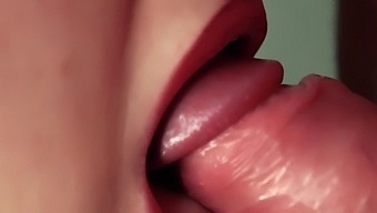 Satisfy Your Oral Cravings With This Closeup Blowjob Video