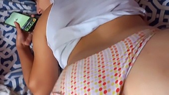 I Was On The Phone With My Horny Husband While He Was At Work And We Had A Great Afternoon Together