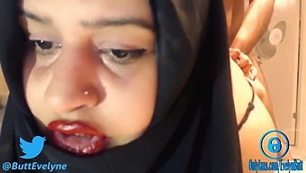 A Woman In A Hijab Receives Anal Punishment For Her Misdeeds!