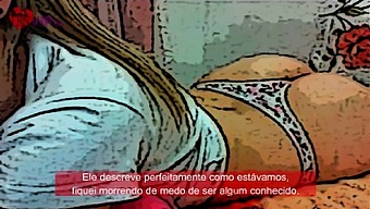 Cristina Almeida Személyes Találkozása Egy Pékségbeli Idegennel És A Bugyijával Egy Komikus Ihletésű Videóban.