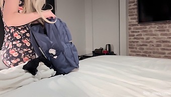 Stepmom And Stepson'S Intimate Encounter Caught On Camera In Hotel Room