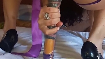 Velvet Rain 23 Indulges In Self-Pleasure And Toy Penetration Resulting In Unrestrained Squirting