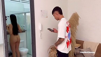 Stepson'S Naughty Fantasies Come True With Stepcousin