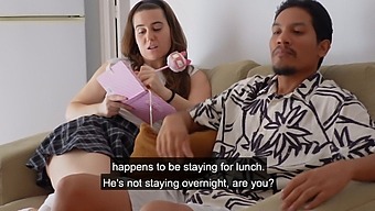 Martina'S Provocative Behavior With Her Father'S Close Companion