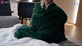 Intimate Hotel Room Encounter With Stepsister Leads To Accidental Cum On Panties