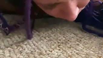 European Teen Moans In Pleasure During Doggystyle Encounter With Black Man