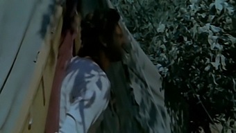 A Cheating Wife Gets Intimate With A Black Man While Her Husband Watches From The Bushes