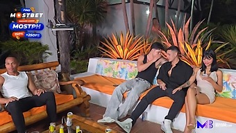 A Man With Erectile Dysfunction Watches His Girlfriend Have Sex With Another Man.